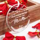 Wedding Gifts, Bride Gifts Engagement Gifts for Couples Anniversary Mr and Mrs Gifts for Groom Picture Frame Glass Ornament Cutting Boards Cheese Knives, Etc