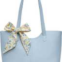 Tote Bag for Women Shoulder Purses Hobo Handbag Top Handle Bag (Blue Bayoux)