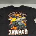 Monster Jam Birthday T-Shirt Toddler to Big Kid Grave Digger El Toro Loco Maximum Destruction 7-8
