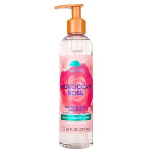 Tree Hut Bare Moroccan Rose Moisturizing Shave Oil, 7.7 fl oz, Gel-to-Oil Formula, Ultra Hydrating Barrier for a Close, Smooth Shave, For All Skin Types