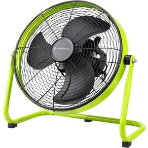 COMFORT ZONE 12" Low-Profile Desk & Floor Fan