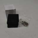 Nuanchu 8 Pcs 4-3/4" x 4-3/4" x 0.47" Square Rubber Auto Lift Arm Spacer Pad Anti-Slip Jack Stand Pad for 2-Post Car Lift with 32 Screws for Automobile Lifts, Jacks, & Racks