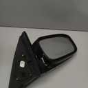 Right Passenger Side Mirror Compatible with Honda Accord 2003 2004 2005 2006 2007 Non-Heated Manual Folding Power Glass Door Mirrors Paintable Black Partslink #HO1321152