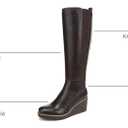 Naturalizer SOUL Women's Adrian Knee High Boot Dark Brown 6.5 M