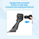 Malloraned AFO Foot Drop Brace,Medical Ankle Foot Orthosis for Hemiplegia Stroke Varus Walking Support Shoes,Ankle Brace Stabilizer with Inflatable Airbag (Right Foot, Medium)