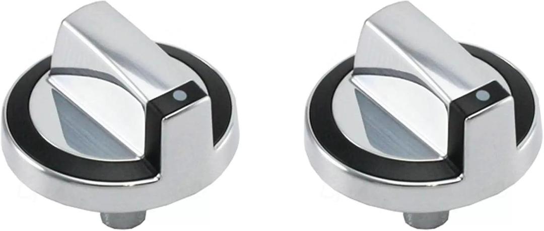 2 Pcs W10284885 Knob Compatible with Whirlpool Range 1874811 AH3489231 EA3489231