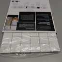 Art3d 10-Sheet Peel and Stick Backsplash, 12 in. x 12 in. Subway 3D Wall Panels, Mono White with Gray Grout