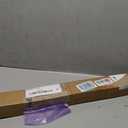 AIZESI One-Piece Brushed Gold Tension Shower Curtain Rod 54-90" No Drilling