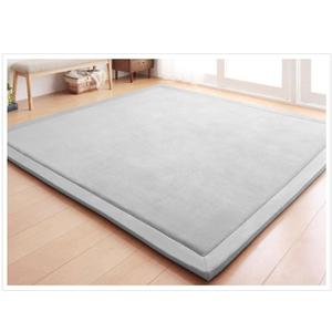 Loartee Nursery Crawling Rug and Play Mat - Velvet Coral for Toddler Exercise (30"x60", Gre)