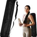 Yoga Mat Bag, Full Zip Exercise Yoga Mat Carrier Bag with Adjustable Strap, Yoga' Mat' Carry Bags Pilates Bags for Women & Men