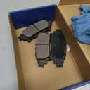 BOSCH BE1391H Blue Ceramic Disc Brake Pad Set with Hardware - Compatible with Select Lexus GS, IS, RC, RX (200t, 250, 300, 350, 450h); Toyota Highlander, Mirai, Prius V, Sienna; REAR