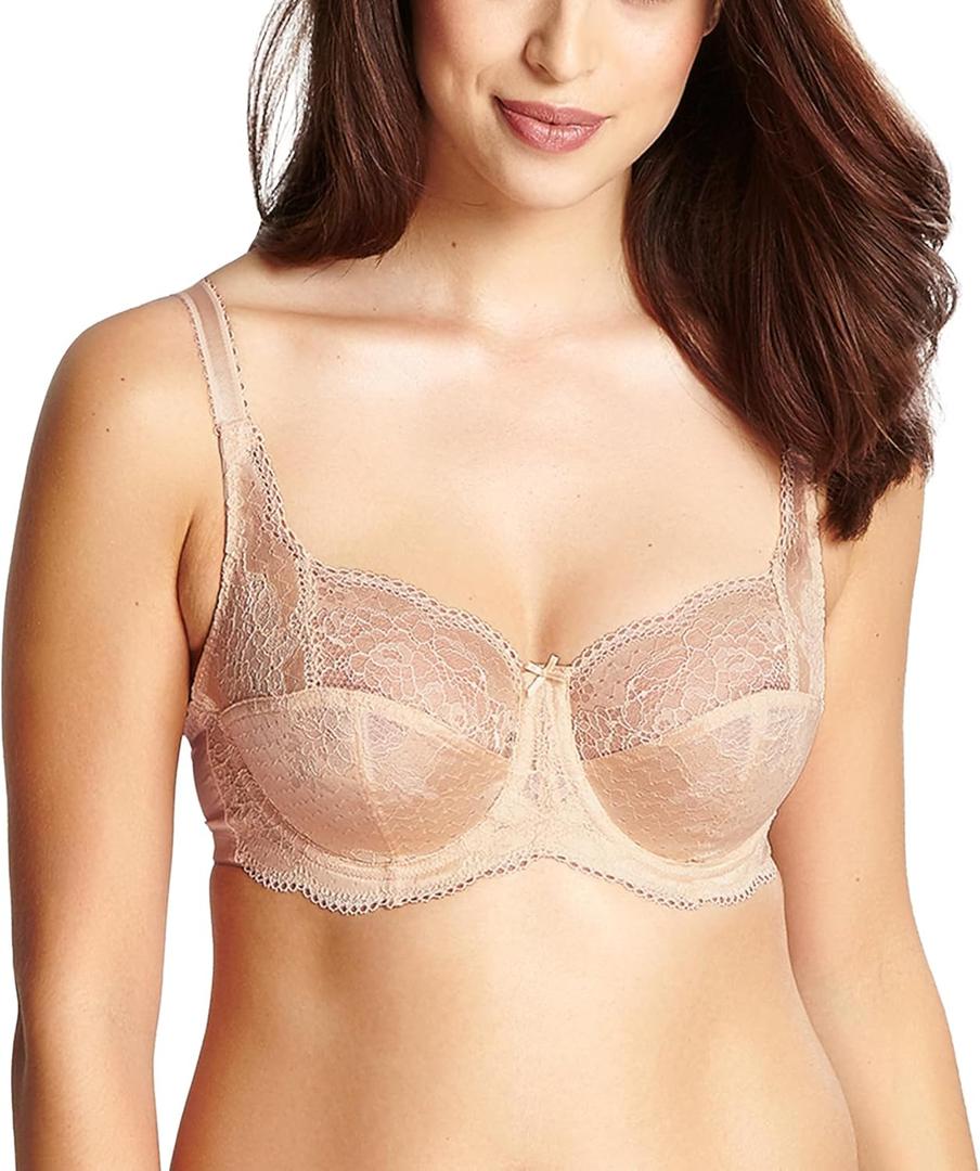 Panache Women's Clara Full Cup Underwire Bra (7255) (36E, Chai)