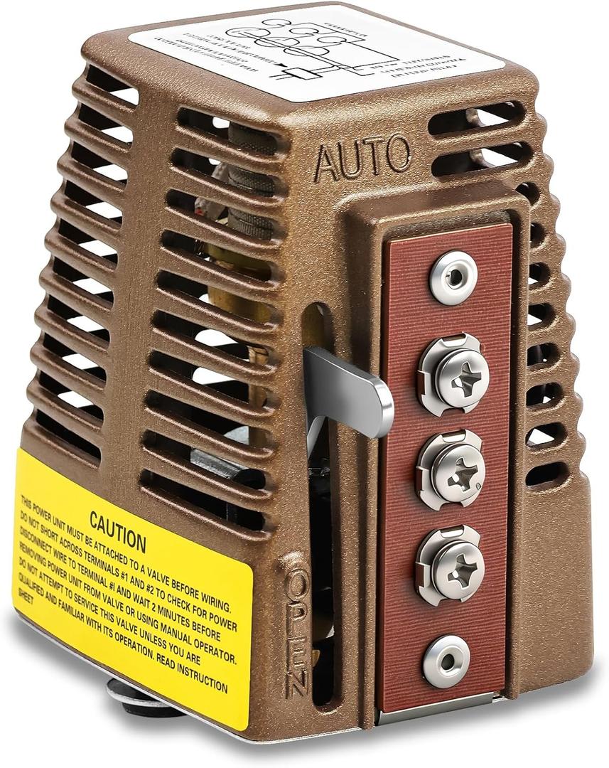 555-050RP Zone Valve Power Head Compatible with Taco Gold Series 550 Series & 570, 571, 572, 573 Valves, 24V Heat-Actuated Actuator for Hydronic Boiler Systems, 3-Year Free Replacement