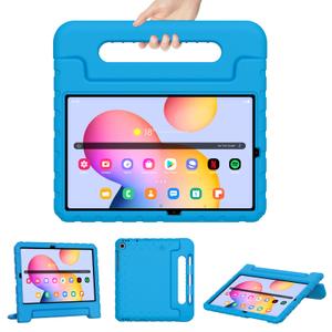Kids Case for Samsung Galaxy Tab S6 Lite 10.4 Inch 2024 2022 2020 Model (SM-P610/P615/P613/P619), Shockproof Light Weight Protective Case Convertible Handle Stand with S Pen Slot, Blue