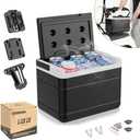 10L0L Golf Cart Cooler with Mounting Bracket Kit Fits Yamaha Club Car & EZGO, Portable 48 Hours Cooling Ice Chest 102588101 103886801