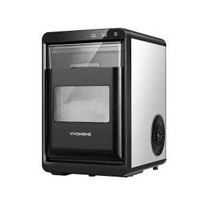 VivoHome Nugget Ice Maker Countertop Chewable Ice Machine Automatic Self-Cleaning 45LBS