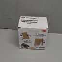 2 Pack Wrapping Paper Cutter & Tape Dispenser Dual Use, Gift Wrap Cutter Tool for Rolls Paper with 4 Tapes & 2 Replace Blades Kit for Christmas Birthday, Easy Cut for Present Wrapping