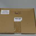 Poen 6 Sets Ready to Paint Your Own Ceramic Gnome Statues Spring DIY Unpainted Ceramics Gnome Figurines Kit Spring Crafts Gifts Drawing Figurines DIY Art and Craft with Brush Palette Paint for Adult