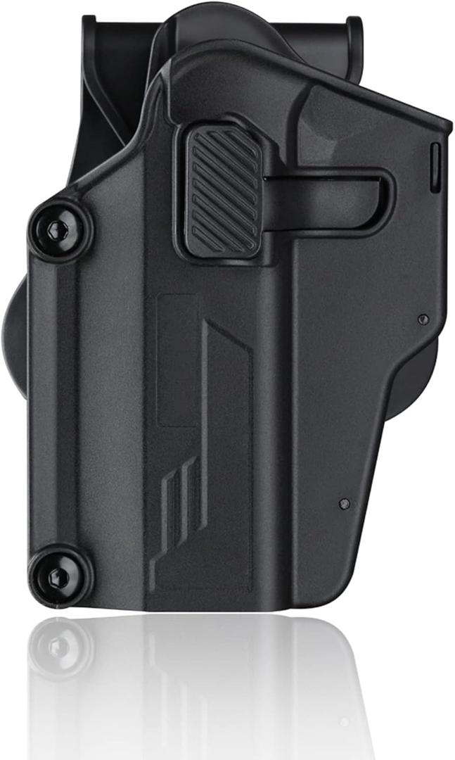 Gun Holster Compatible with S&W M&P 9mm 40 SD9 VE, SD40 VE, Glock 19/17/21/43X/23/44/45/48, Sig P365X/P365XL/P320, Springfield Hellcat Pro, Beretta 92FS, Taurus G3/TX22, 1911