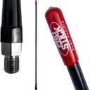 3` Foot Fiberglass 1000 Watt - Black CB Radio Antenna