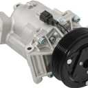 AC Compressor Replacement for Versa 20072012 Replacement for Tiida 20072015 CO 11155C 92600CJ60A 92600CJ60B 92600CJ60C