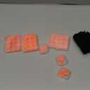 Frienda 21 Pairs Ear Plugs for Sleeping Reusable Moldable Silicone Earplugs Soft Noise Cancelling Earplugs Sound Blocking Ear Plugs with Case for Swimming Concert 32dB NRR (Orange)