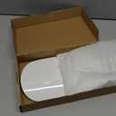 Fuel Tank Cover for Mercedes-Benz W205 C300 C400 C43 C450 C63 C200 C250, Fuel Tank Filler Door Cover for Mercedes-Benz C Class C350e C63 AMG 2014-2021 (White)