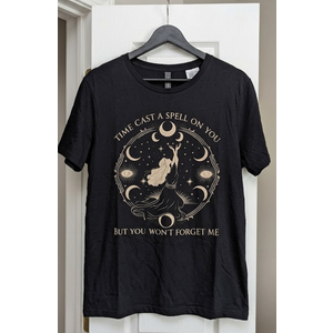 Time Cast A Spell On You But You Won't Forget Me T-Shirt, Size XL