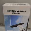 Cordless Window Vacuum Cleaner, Window Cleaner Squeegee Tool Set, Electric Windown Spray Cleaning Tool with 10 inch Squeegee Blade for Showers,Glass,Countertops,and Tiles, 2200mAh (Black White)