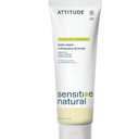 ATTITUDE Body Lotion for Sensitive Skin with Oat, EWG Verified, Dermatologically Tested, Vegan, Vanilla Cream Scent, 8 Fl Oz