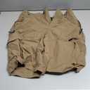 Mens Hiking Pants Convertible Quick Dry Zip Off Fishing Travel Safari Pants (32, 225 Khaki)