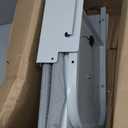 Wall Mounted Ironing Board, 180 Rotation, Space-Saving Fold Down, 36" x 12", Silver