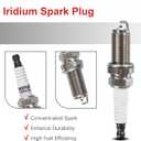 CarBole UF349 Ignition Coil Pack & Spark Plugs Compatible with 3.5L 2002-2008 Nissan Maxima Murano Infiniti G35 FX35, 4.0L 2005-2019 Nissan Frontier Xterra Pathfinder