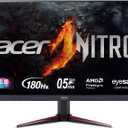 acer Nitro 23.8" Full HD 1920 x 1080 PC Gaming IPS Monitor | AMD FreeSync Premium | 180Hz Refresh | Up to 0.5ms | HDR10 Support | 99% sRGB | 1 x Display Port 1.2 & 2 x HDMI 2.0 | VG240Y M3biip