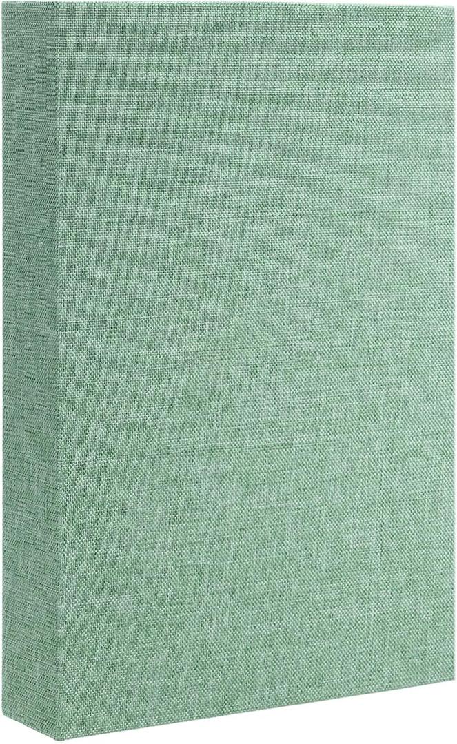 uxcell Decorative Books, 9.8 x 7.3 Linen Fake Books for Decoration Faux Decor Book for Modern Aesthetic Home Office Coffee Table Shelf Desktop Display, Green