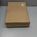 Key Holder for Wall, Mail Organizer Wall Mount with Key Hooks and Wallet Holder, Sunglasses Storage and Dog Leash Hanger, Decorative with 4 Double Hooks and Chalkboard (Brown)