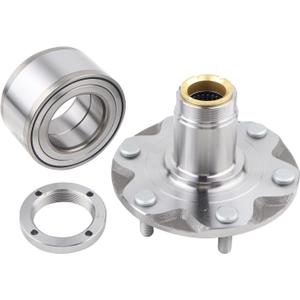 MISIOEK Front Wheel Hub Bearing Assembly Compatible with 1995-2004 Tacoma, 2.4L 2.7L 3.4L (4WD ONLY), Replace 43521-35010 43502-35160