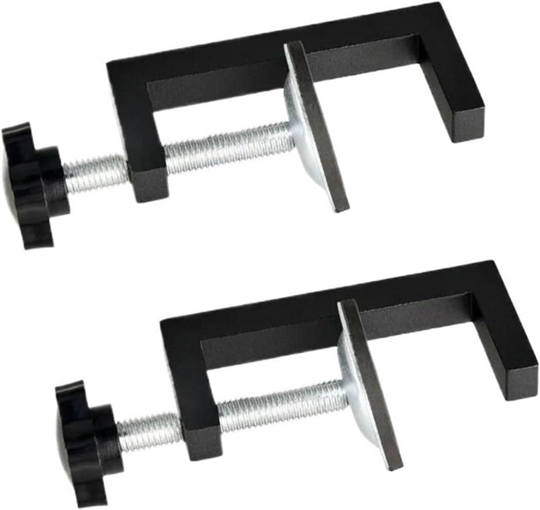 2pcs Reversed Woodworking Clamp C-Clamp 10-57mm Metal Drawer Front Installation Clamps Woodworking Desktops Fixing Fixtures