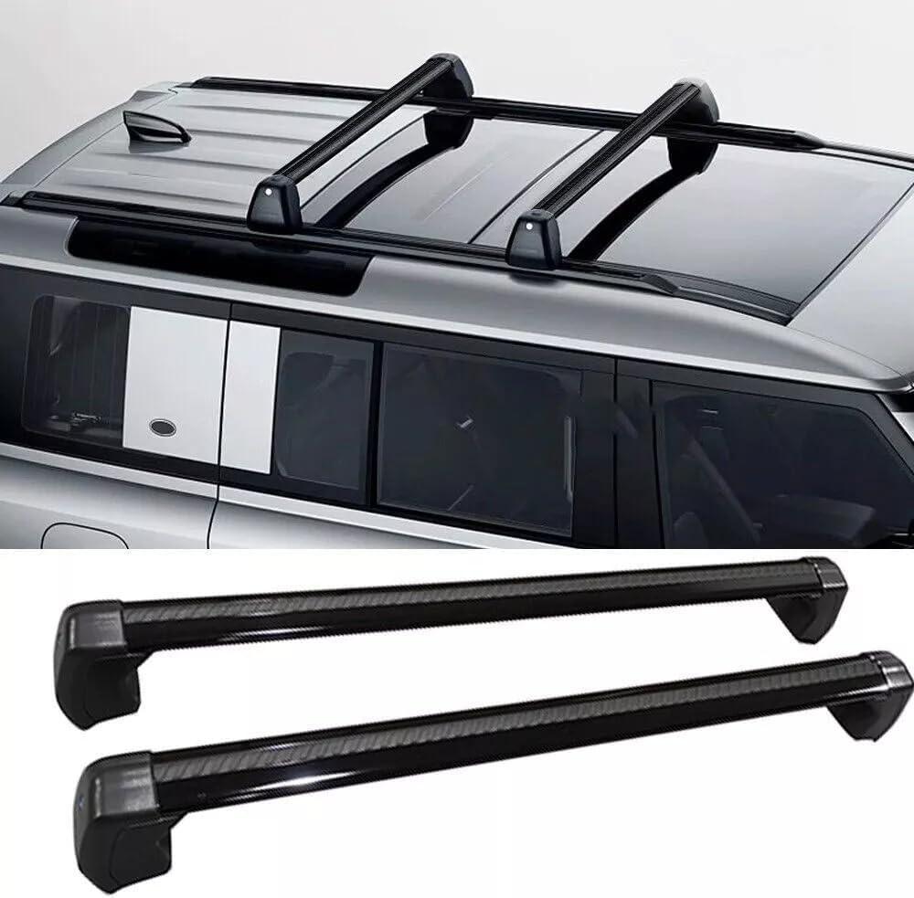 Upgrade 2Pcs Roof Rail Rack Cross Bars Crossbar Fits for Land Rover Defender 110 2020-2023 2024 2025 2026