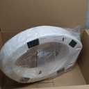 Carex Toilet Seat Riser, Round Raised Toilet Seat Adds 3.5 inches to Toilet Height, for Assistance Bending or Sitting, 300 Pound Weight Capacity Toilet Riser