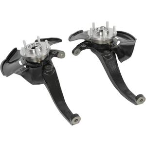 Front Left and Right Side Wheel Hub Bearing Steering Knuckle Assembly Replacement for Hyundai Sonata 2006-2010 2.4L Replacement for LK105 LK106