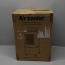 Windowless Air Conditioner, Swamp Cooler w/ 1.6Gal Tank, 20H Continuous Cooling, Evaporative Air Cooler 4 w/Modes & 3 Speeds, Remote Control, 7H Timer, 4 Ice Packs, Portable AC Unit for Indoor