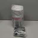 Mini Cake Pans With Lids (10oz,40 Pack) Aluminum Foil Square Cupcake Liners Brownie Baking Cups,Disposable 4x4 Large Cupcake Pan,Jumbo Muffin Tin Ramekins Holders (Pink)