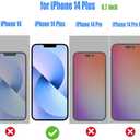 for iPhone 14 Plus Case for Girl Women Men,Shockproof Thin Slim Soft TPU Clear Protective Phone Case Cover with Design for iPhone 14 Plus 6.7,Famous Painting Van Gogh Starry Night