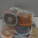 Moonkie Silicone Snack Containers for Kids and Toddlers | 8 oz Baby Food Containers with Airtight Lids and A Snack Lid | Baby Food Jars | BPA Free | Freezer & Dishwasher Safe | 6 Pack