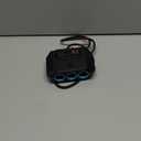 Car Cigarette Lighter Adapter Splitter, 120W, 3 Sockets+4 USB include 2 Quick Charge Ports, LED Voltmeter, Independent Switches, 30in Cable, Easy Fix and Move, Suitable for 12V-24V Vehicles.