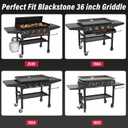 Utheer Folding Front Shelf for Blackstone 36 Inch Griddle Caddy