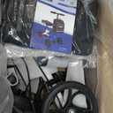 Knee Scooter，Knee Scooter for Adults for Foot Surgery，Knee Walker for Foot Injuries Compact Crutch Alternative with Dual Braking System (Blue)
