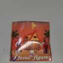 AKFAHOIF 60PCS Little Jesus Figures, Mini Jesus Figurines in Bulk, Multicolor Tiny Jesus Figures, Miniature Figurines to Hide and Seek Religious Gifts for Easter Egg Stuffers