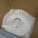 12 Inch B Note Crown Chakra Frosted Quartz Crystal Singing Bowl for Sound Healing